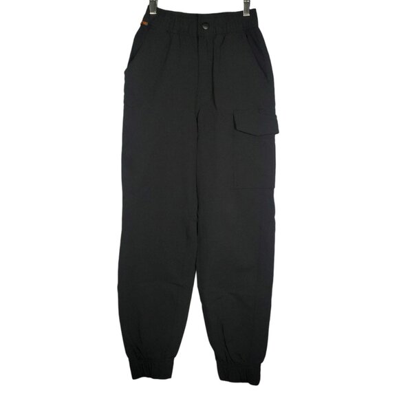 Timberland Pro Cargo Jogger Pants Women's 2 Black Nylon Stretch Utility Gorpcore - Picture 1 of 6